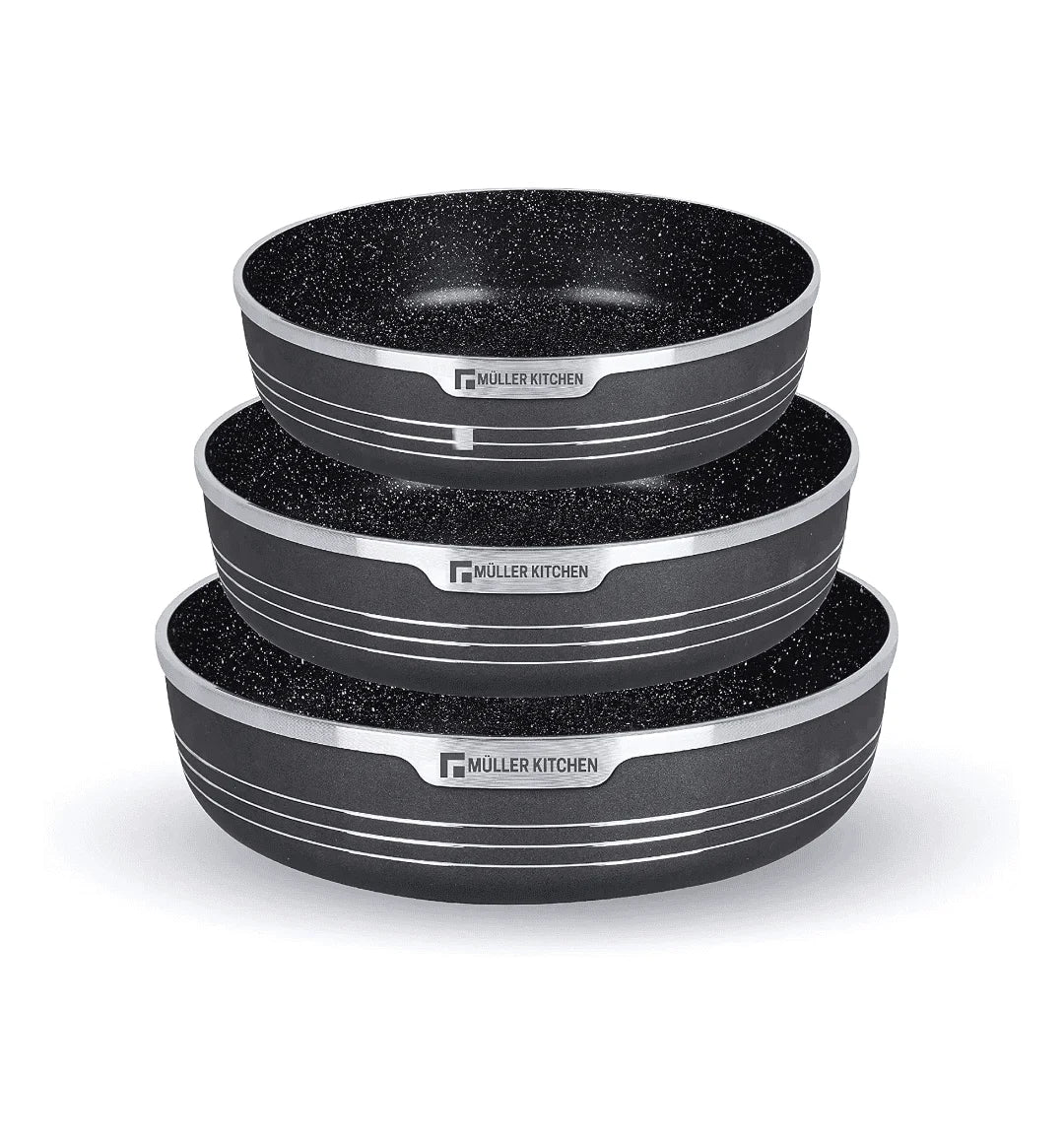 Muller Koch Oven Tray Set Round 28,32,36cm